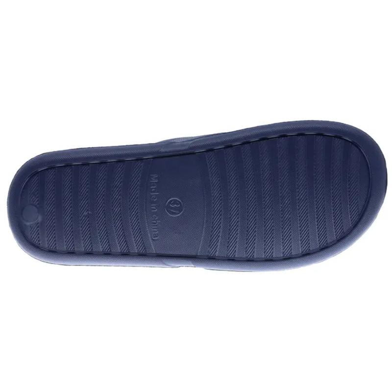 Chinelo Com Cunha Mulher Azul Beppi-2199551