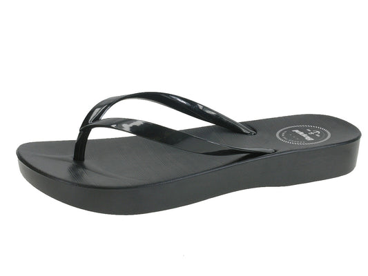 Chinelo Meter Dedo Mulher Preto Beppi – Leves e respiráveis para relaxar em casa ou passeios na praia - 2200904