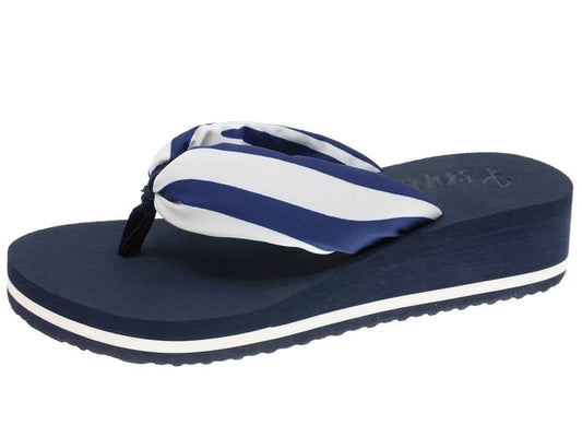 Chinelo Meter Dedo Mulher Azul Beppi – Leve para uso prolongado com sola flexível ideal para passeios na praia - 2201080