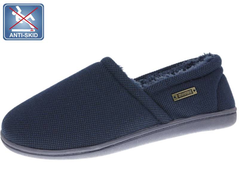 Pantufa Homem Azul Beppi – Toque suave e acolhedor com interior almofadado para uso diário confortável - 2202480