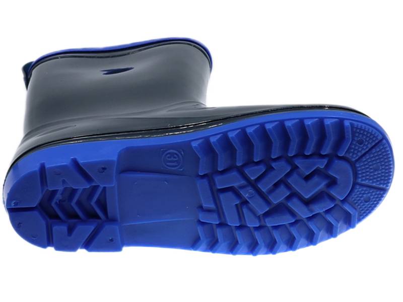 Bota Agua Juvenil Azul – Leves e antiderrapantes para brincadeiras ao ar livre em dias de chuva - 3140