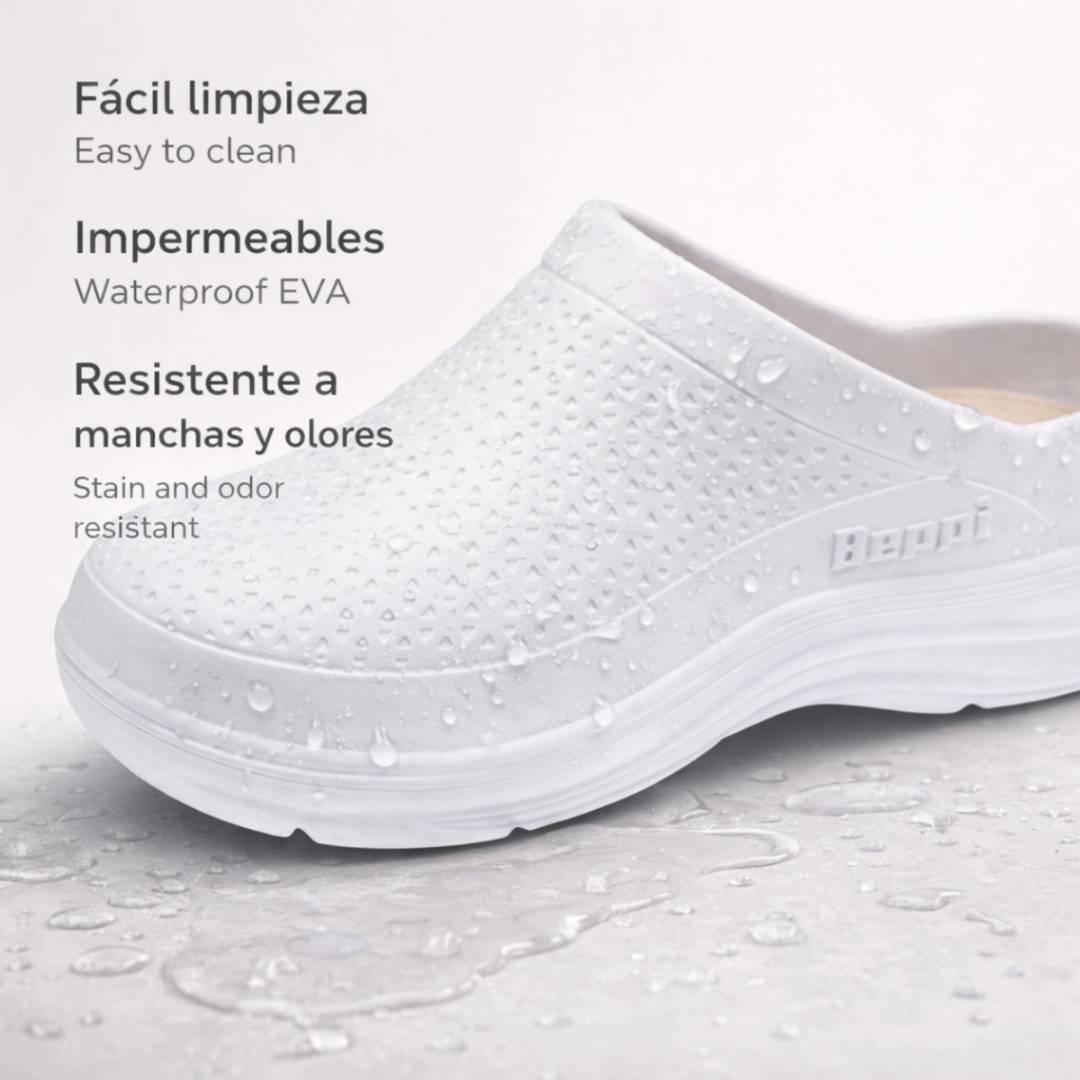 Socas Conforto Mulher Branco Beppi – Leves e resistentes, ideais para uso diário em ambientes profissionais - 2203672