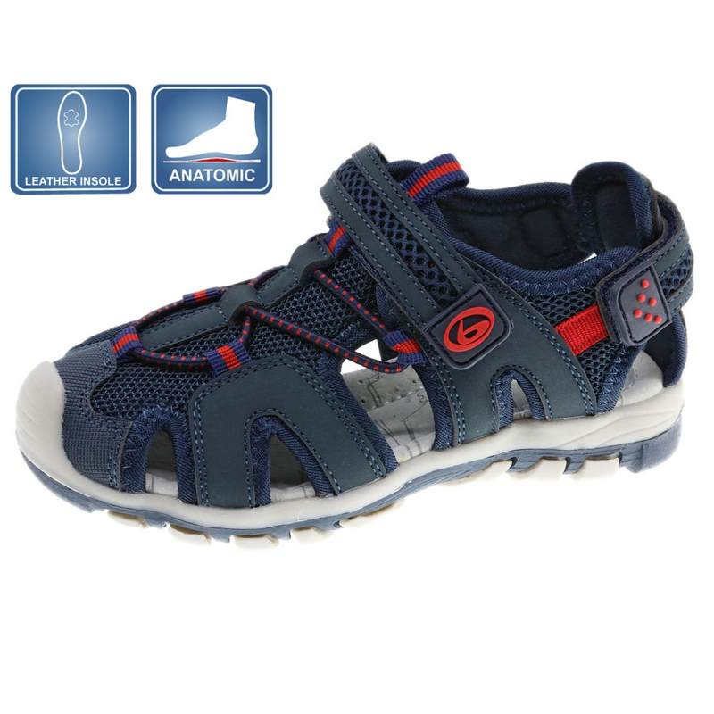 Sandália Infantil Azul Beppi – Leves e respiráveis para conforto durante brincadeiras e escola diária - 2203851