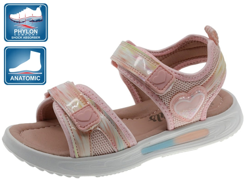 Sandália Juvenil Rosa Beppi – Leves e práticas para dias quentes e passeios com amigos - 2204200