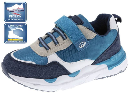 Sapatilha Infantil Azul Beppi – Leves e fáceis de calçar com fecho em velcro para uso diário confortável - 2205320