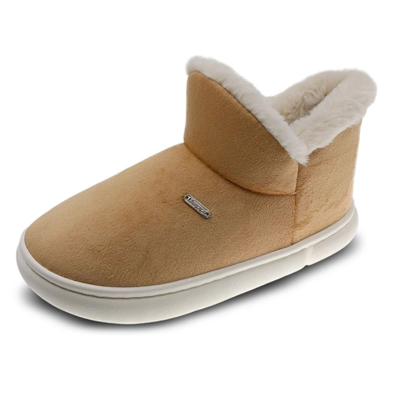 Pantufa Mulher Castanho Beppi – Interior almofadado e base antiderrapante para conforto e diária - 2208071