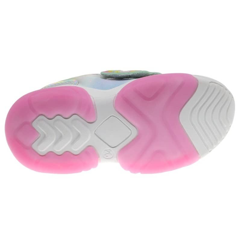 Sapatilha Luzes Infantil Rosa Beppi – Leves para uso prolongado com fecho em velcro e sola antiderrapante para brincadeiras - 2208930