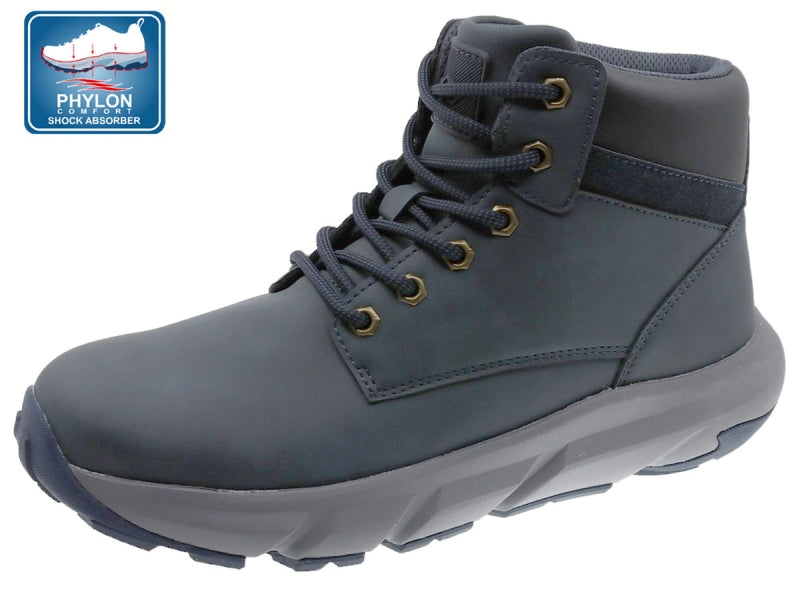 Bota Casual Homem Azul Beppi – Leves e resistentes para conforto prolongado em passeio casual e trabalho - 2209971