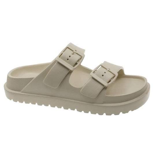 Chinelo Pala Mulher Bege Beppi – Leve e respirável para uso diário confortável em casa e momentos de lazer - 2212240