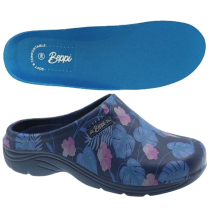 Socas Conforto Mulher Azul Beppi – Leves e respiráveis para conforto prolongado em trabalho e passeios diários - 2214761