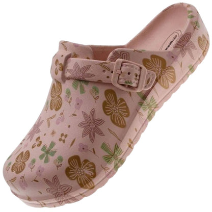 Socas Conforto Mulher Rosa Beppi – Leves para uso prolongado com palmilha almofadada ideal para trabalho e cozinha - 2214771