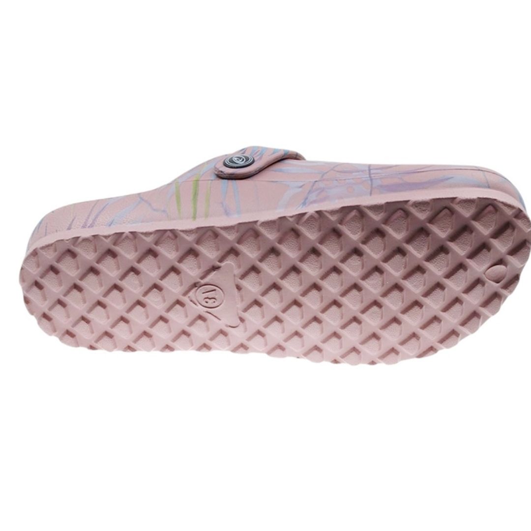 Socas Conforto Mulher Rosa Beppi – Leves para uso prolongado com palmilha almofadada ideal para trabalho e cozinha - 2214771