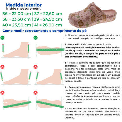 Socas Conforto Mulher Rosa Beppi – Leves para uso prolongado com palmilha almofadada ideal para trabalho e cozinha - 2214771