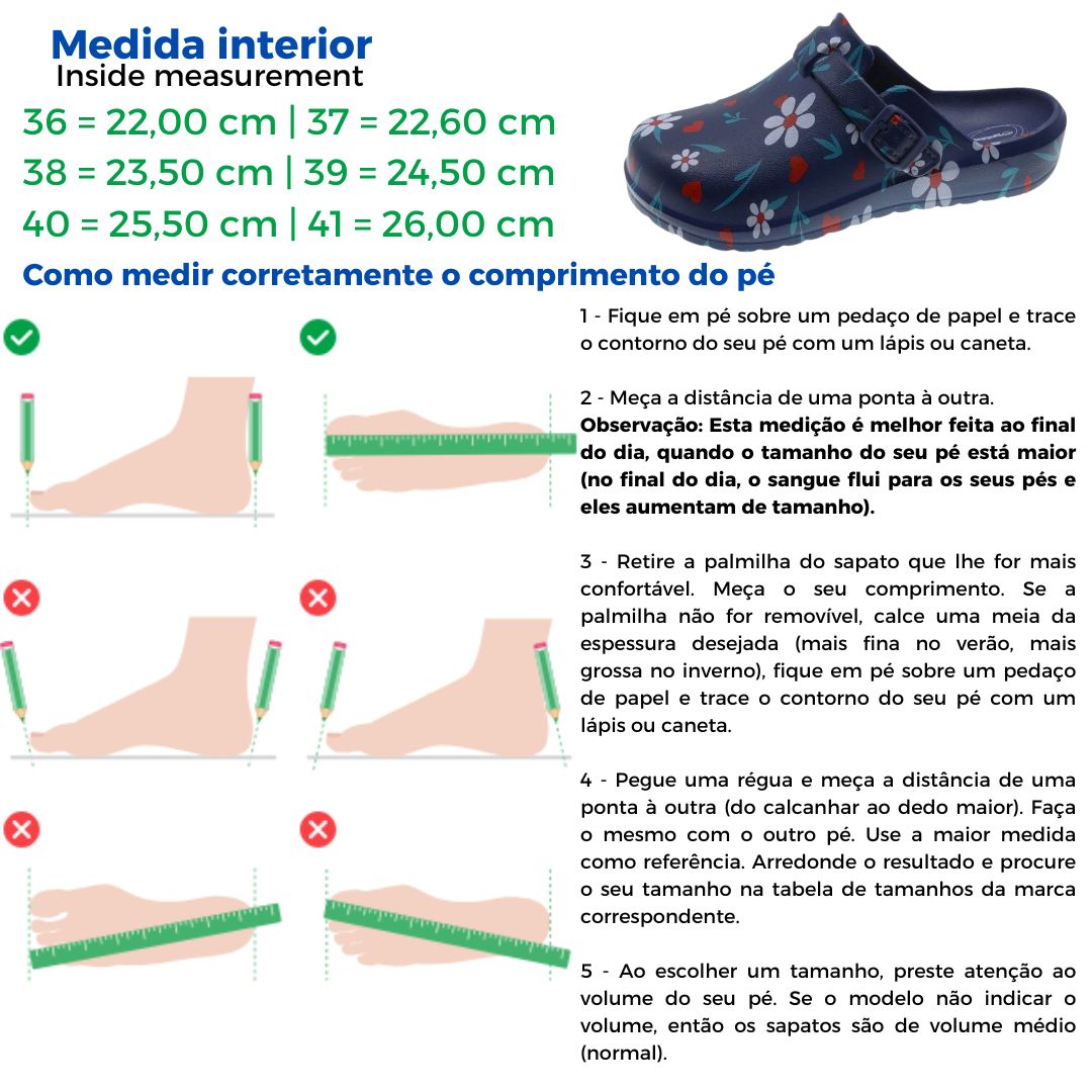 Socas Conforto Mulher Azul Beppi – Leves e fáceis de limpar para conforto no trabalho e uso diário - 2214772