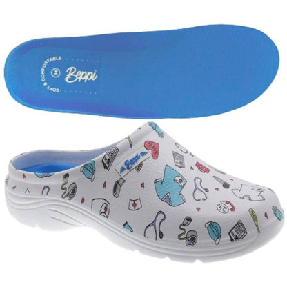 Socas Conforto Mulher Branco Beppi – Leves e fáceis de calçar, ideais para trabalho e uso diário confortável - 2217760