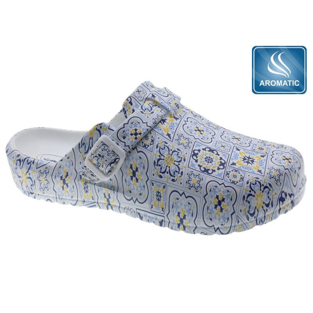 Socas Conforto Mulher Branca Beppi – Leves e flexíveis com fivela ajustável para conforto no trabalho diário - 2218010