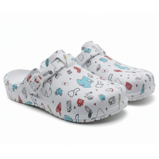 Socas Conforto Mulher Branca Beppi – Leves e flexíveis com ajuste personalizado para conforto no trabalho diário - 2218020