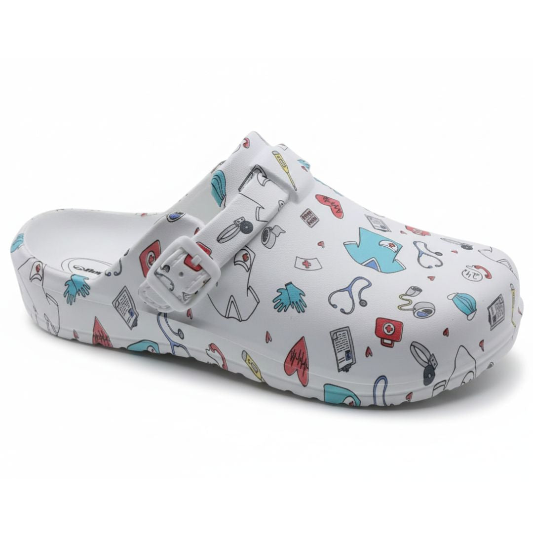 Socas Conforto Mulher Branca Beppi – Leves e flexíveis com ajuste personalizado para conforto no trabalho diário - 2218020