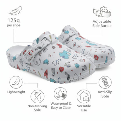 Socas Conforto Mulher Branca Beppi – Leves e flexíveis com ajuste personalizado para conforto no trabalho diário - 2218020