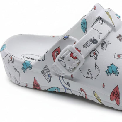 Socas Conforto Mulher Branca Beppi – Leves e flexíveis com ajuste personalizado para conforto no trabalho diário - 2218020