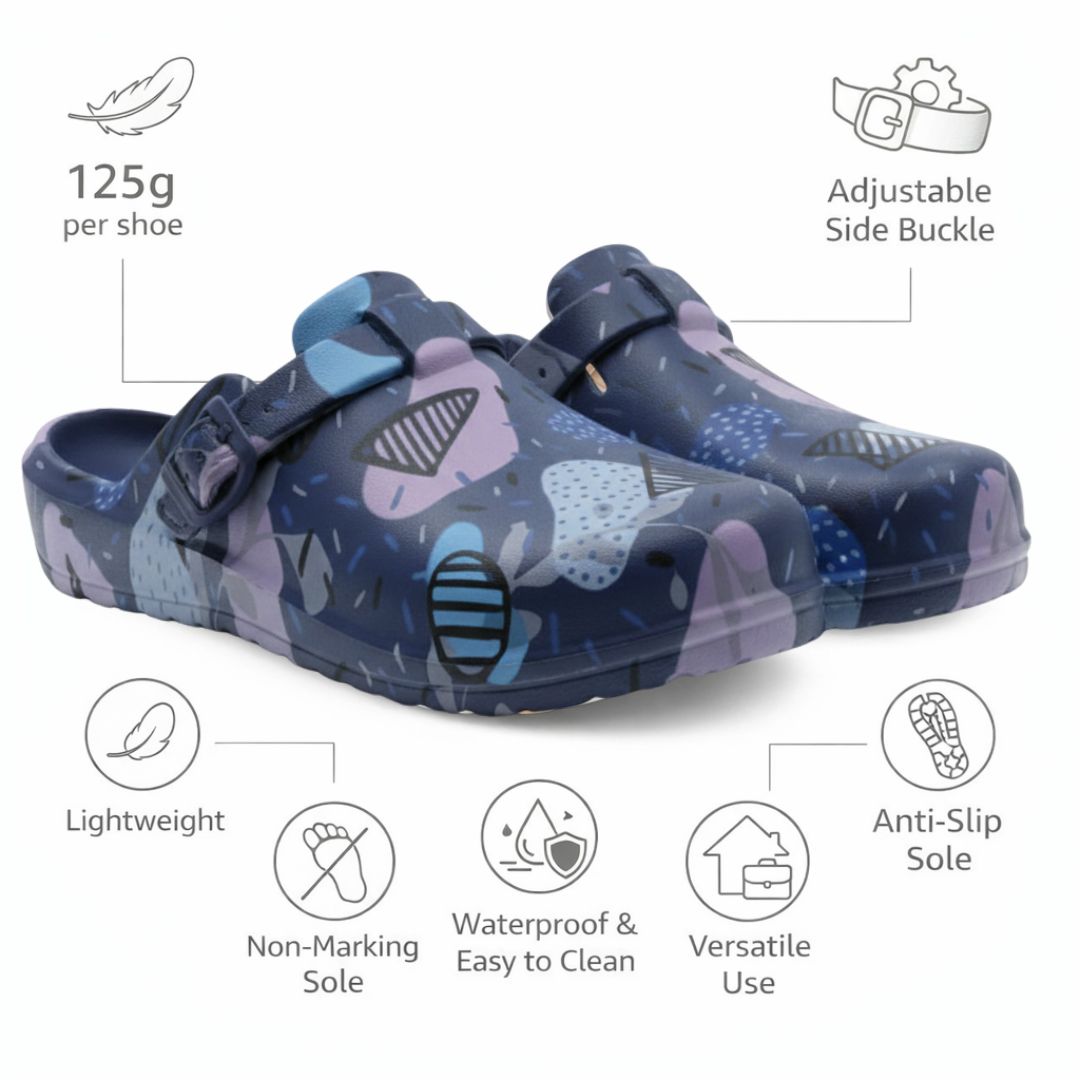 Socas Conforto Mulher Azul Beppi – Leves para uso prolongado com sola antiderrapante e fáceis de limpar - 2218030