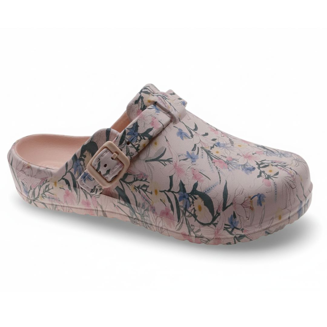 Socas Conforto Mulher Bege Beppi – Interior almofadado e sola antiderrapante para conforto no trabalho diário - 2218032