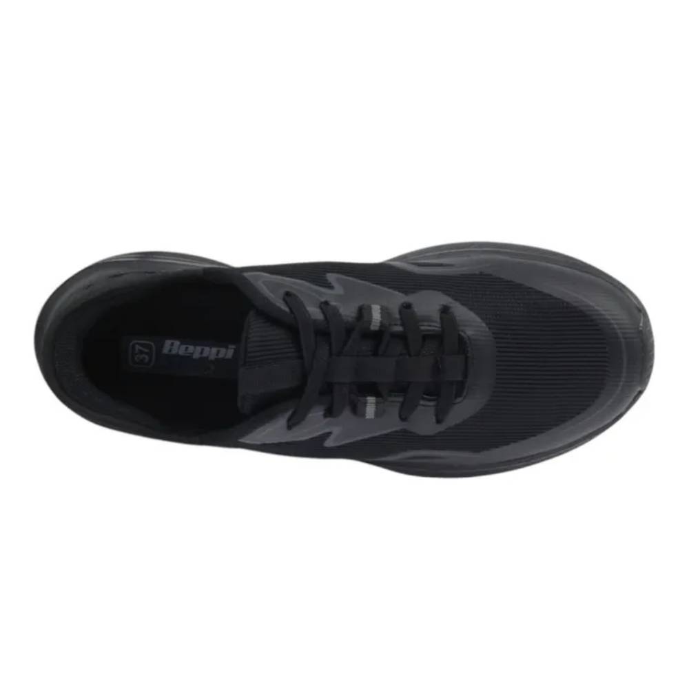 Sapatilha Conforto Mulher Fit-ins Preto Beppi – Design elegante e leve para conforto prolongado no trabalho e lazer - 2221410
