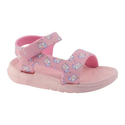 Sandália Infantil Rosa Beppi – Leves e resistentes para brincadeiras e passeios no parque ou praia - 2221680