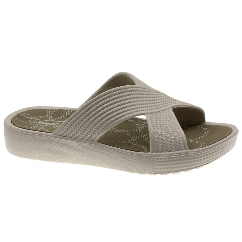 Chinelo Com Cunha Mulher Bege Beppi-2222201