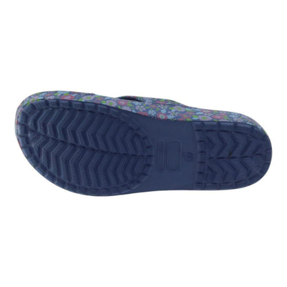 Chinelo Com Cunha Mulher Azul Beppi-2222210