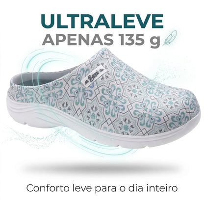 Socas Conforto Mulher Verde Beppi – Leves para uso prolongado com sola macia ideal para trabalho e cozinha - 2222411