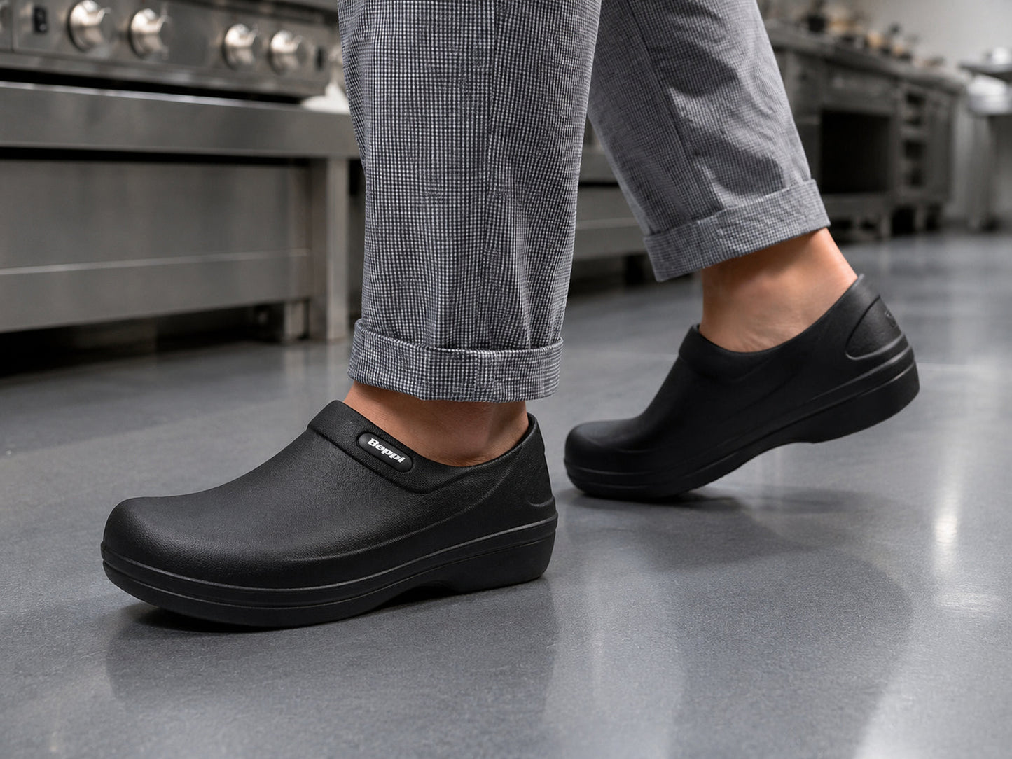 Socas Conforto Mulher Preto Beppi – Design leve com palmilha removível ideal para trabalho e uso diário - 2222420