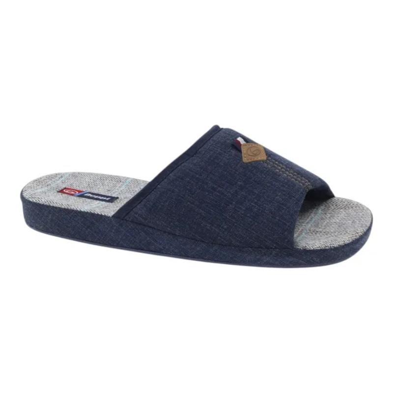 Chinelo Interior Homem Azul Beppi – Ultraleves com forro macio para relaxar em casa ou pequenas saídas - 2222610