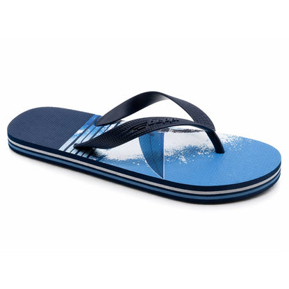 Chinelo Meter Dedo Homem Azul Beppi – Leves para uso prolongado com sola flexível ideais para praia e piscina - 2222970