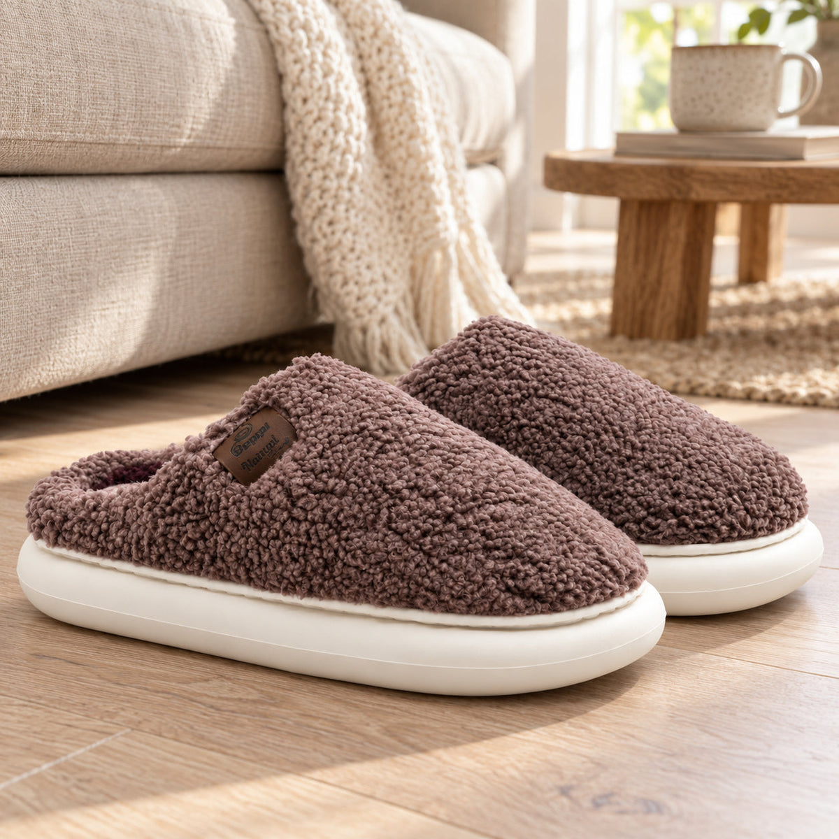 Chinelo Interior Mulher Castanho Beppi-2225270