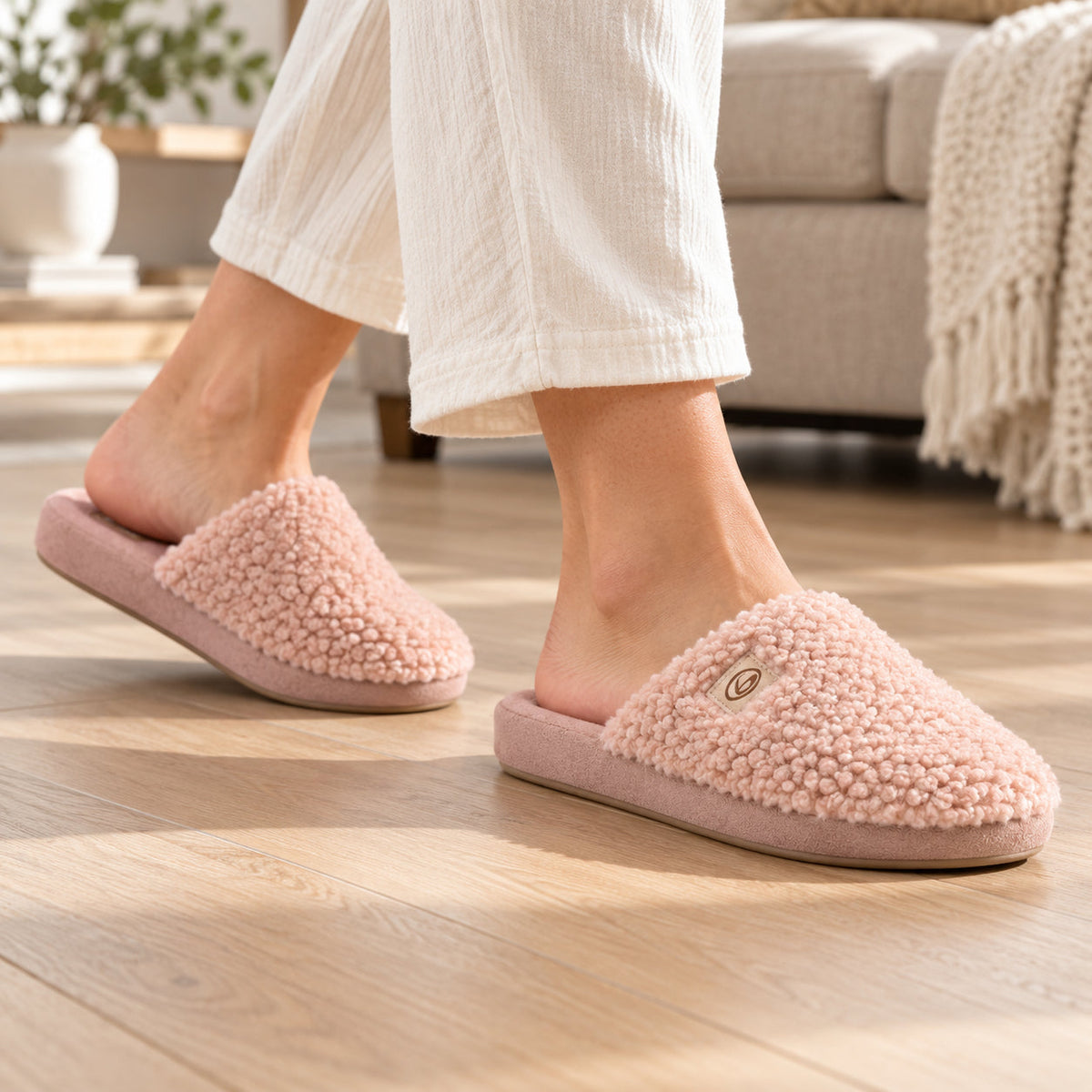 Chinelo Interior Mulher Rosa Beppi-2225451