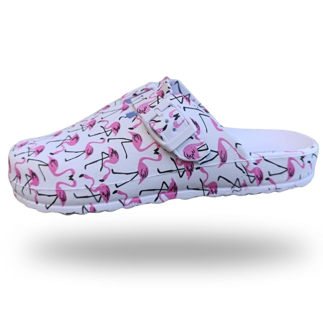 Socas Conforto Mulher Branco Linea7 – Leves e com sola antiderrapante ideais para trabalho e uso diário - 2698p