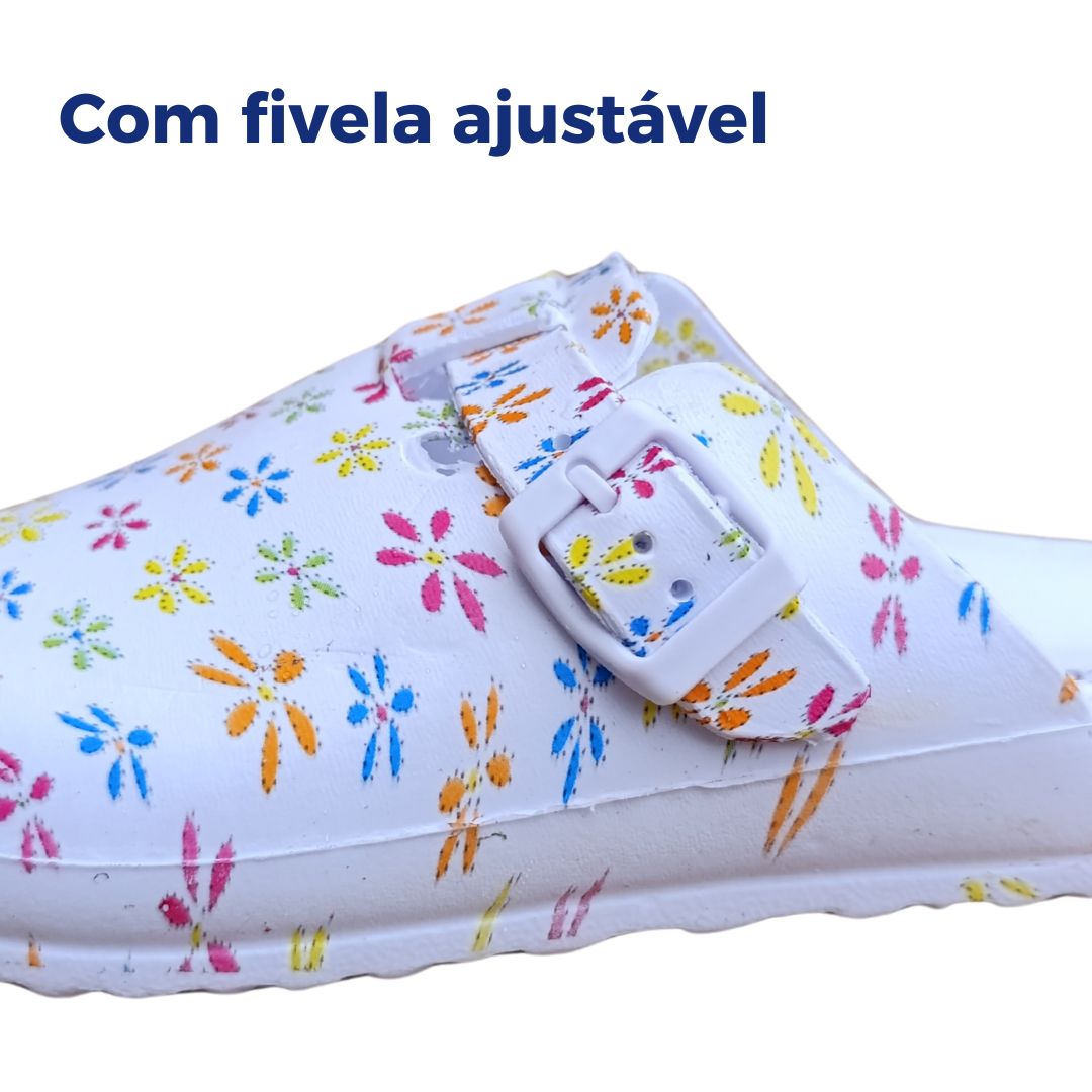 Socas Conforto Mulher Branco Linea7 – Leves e fáceis de calçar para conforto no trabalho e uso diário - 26752f