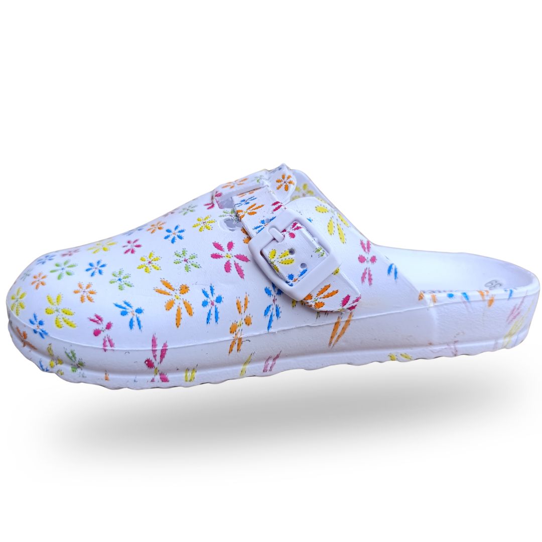 Socas Conforto Mulher Branco Linea7 – Leves e fáceis de calçar para conforto no trabalho e uso diário - 26752f