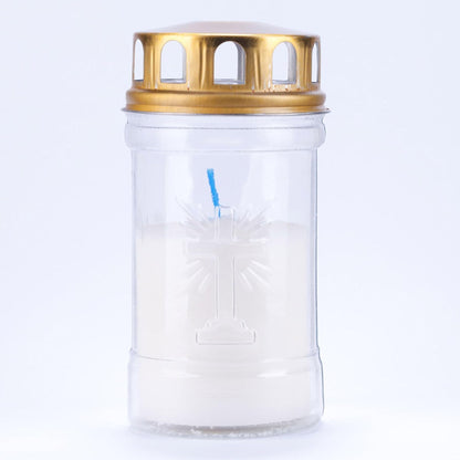 Círios 30 L Brancos com Tampa | Caixa de 30