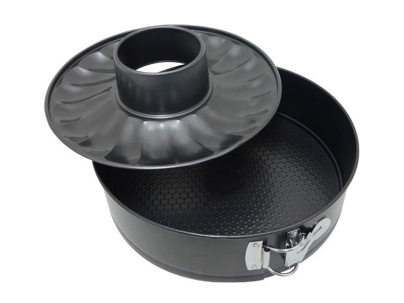 Forma Anti-ad. Comcano 24 Cm 2 Fundos – Durável e resistente, ideal para preparar bolos e pudins no dia a dia - 5605169050559