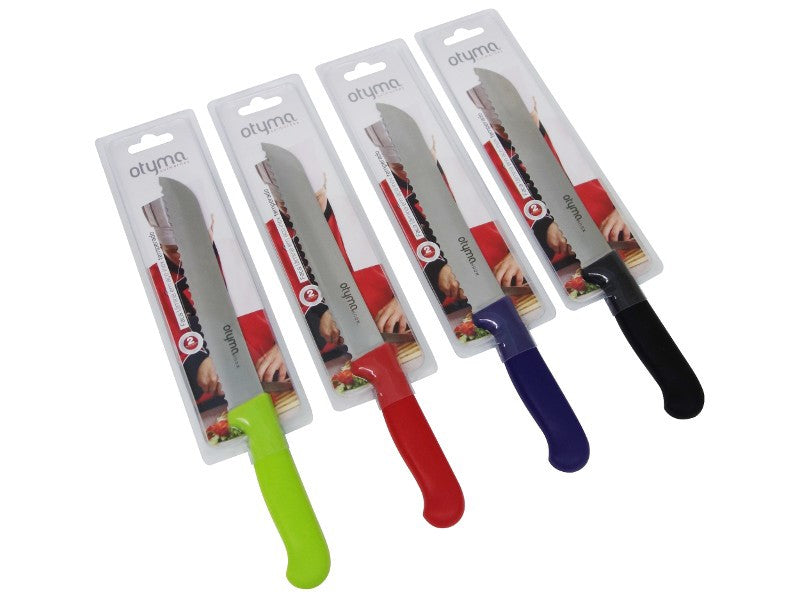 Faca Pão Inox 17,5cm Ruby Prateado -5605169051617