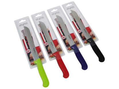 Faca Pão Inox 17,5cm Ruby Prateado -5605169051617