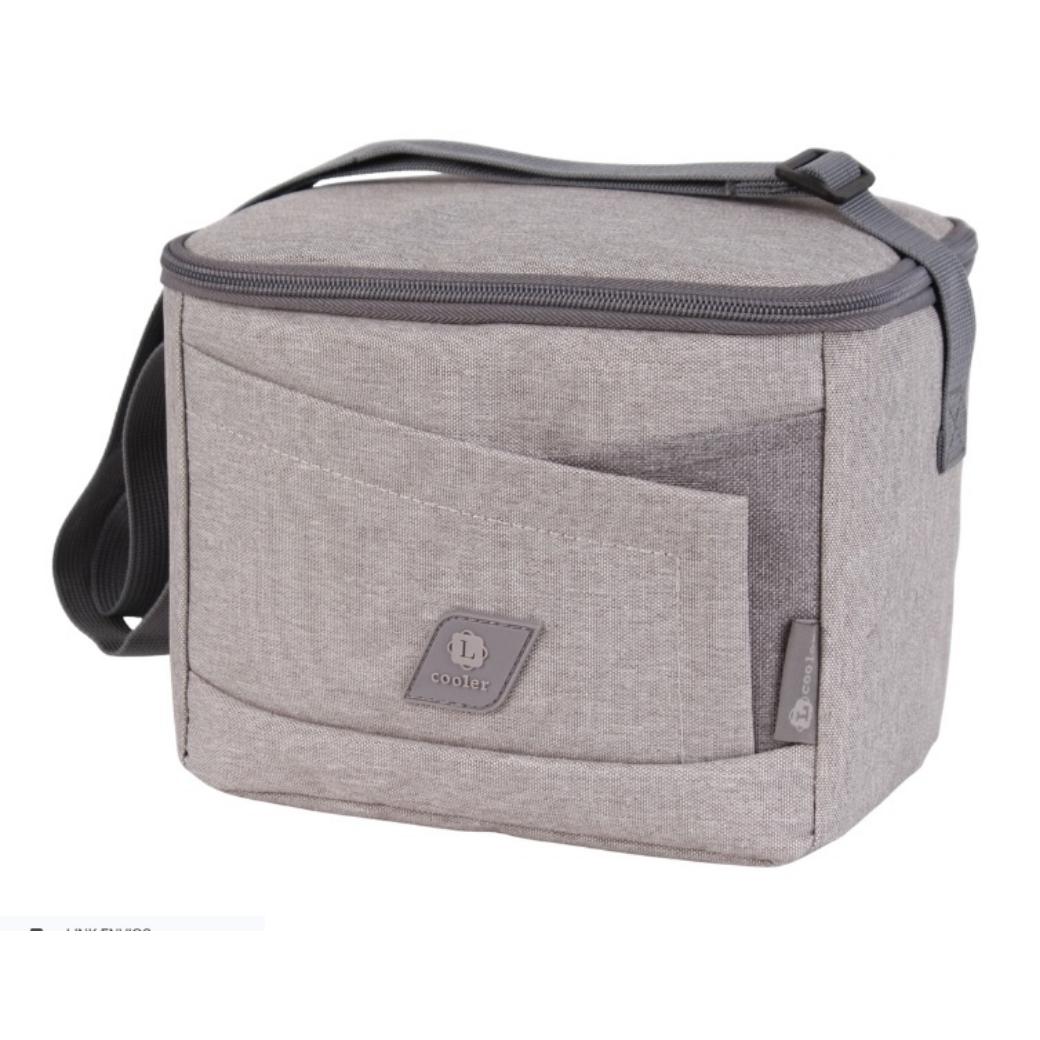 Lancheira Termica 6l Cinzenta L.cooler® – Leve e prática com isolamento térmico eficiente para uso diário e passeios - 5609801200340