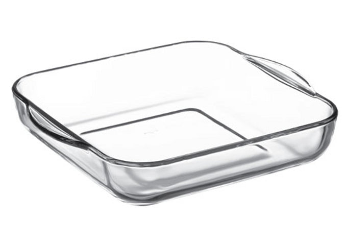 Assadeira Pirex Quad. 22x22 Borcam – Design elegante e funcional para assar e servir com facilidade diária - 8693357192584