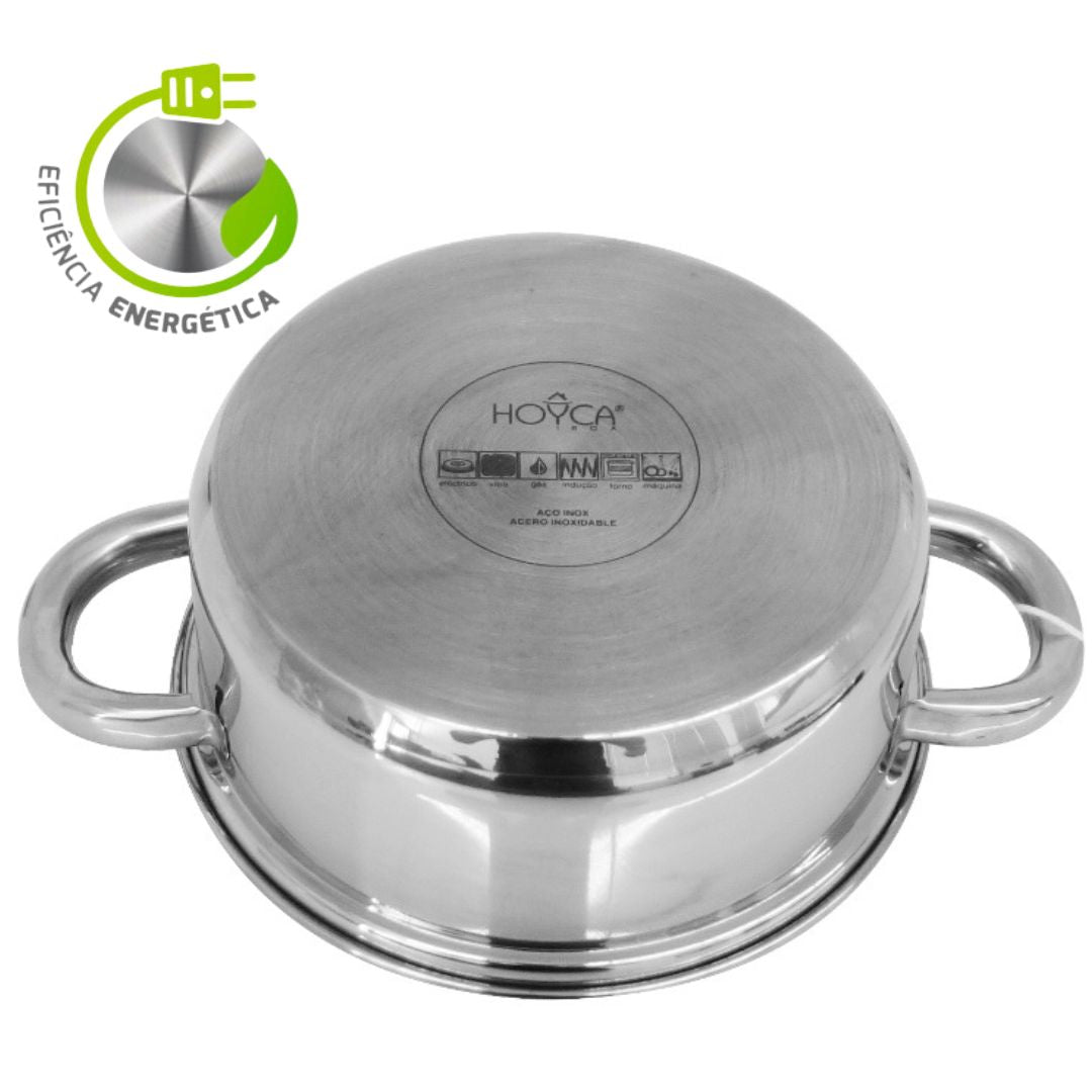 Caçarola Hoyca Durum Nº14 Em Aço Inoxidável Inox -56051690cd