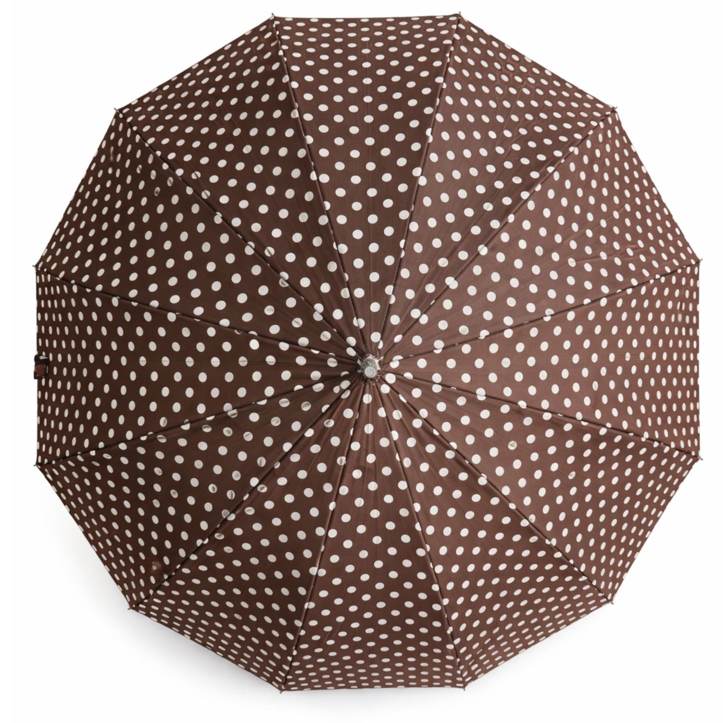 Guarda-chuva Automático Anti-vento 1,10m Castanho Chussol – Design compacto com abertura automática para conforto em todas as estações - cvt420cas