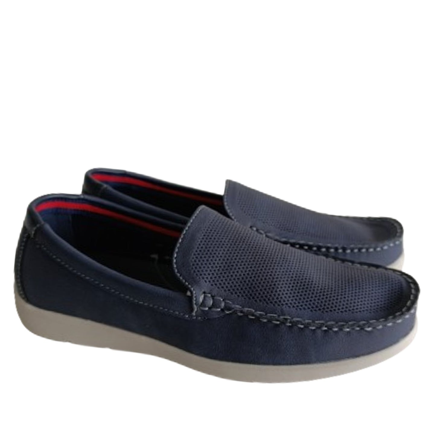 Sapato Pele Homem Azul Uauh® – Conforto extremo e ajuste perfeito para uso diário com design sofisticado - 2151jn162m
