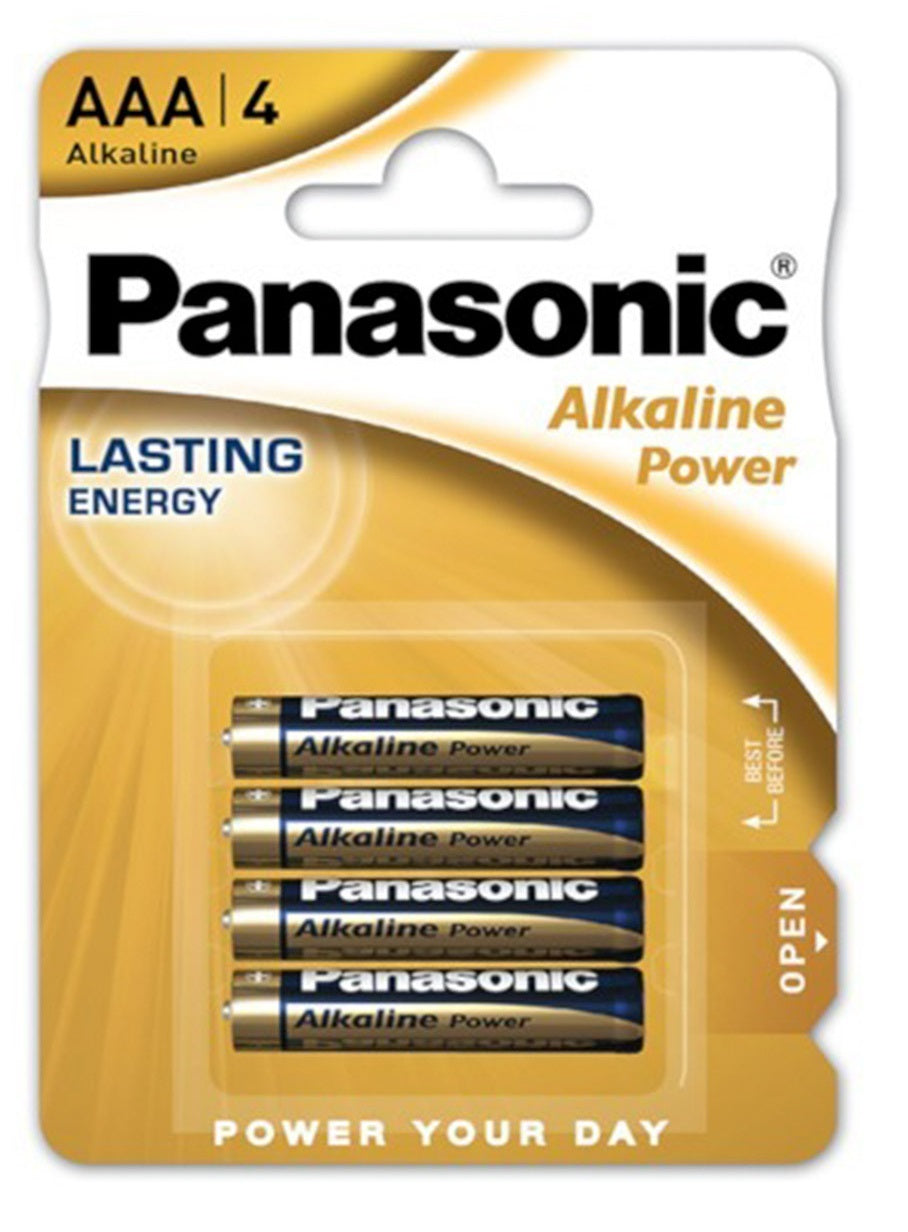 Pilha Aaa Bl4 Panasonic Alkaline Power Como Mostrado – Energia consistente para brinquedos, comandos e lanternas no dia a dia - 5410853039334