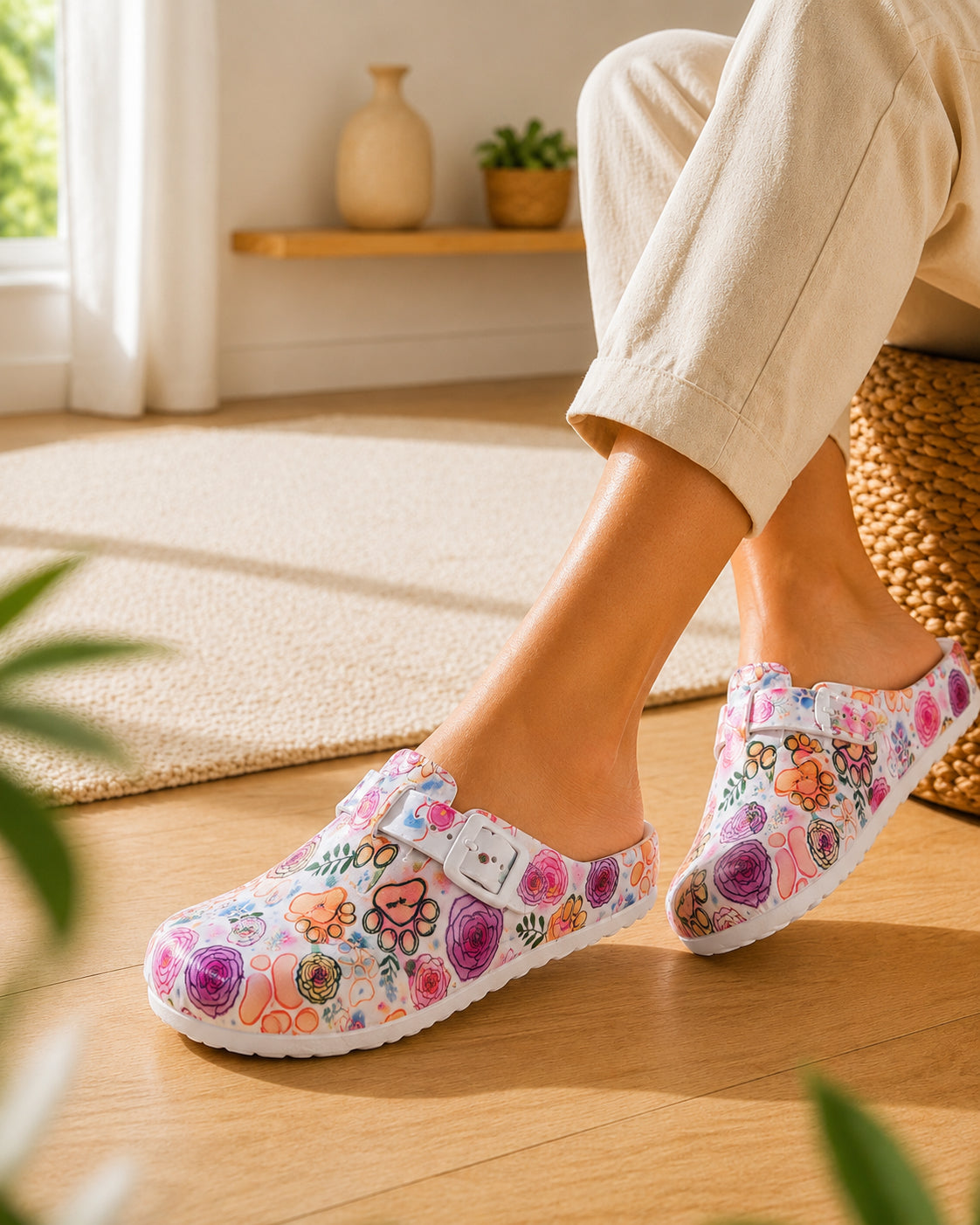 Socas Conforto Mulher Branco Linea7 – Leves e respiráveis para conforto incomparável no trabalho e uso diário -26752p